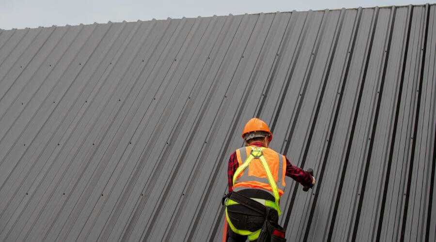 Professional metal roof installation services in Salem, UT